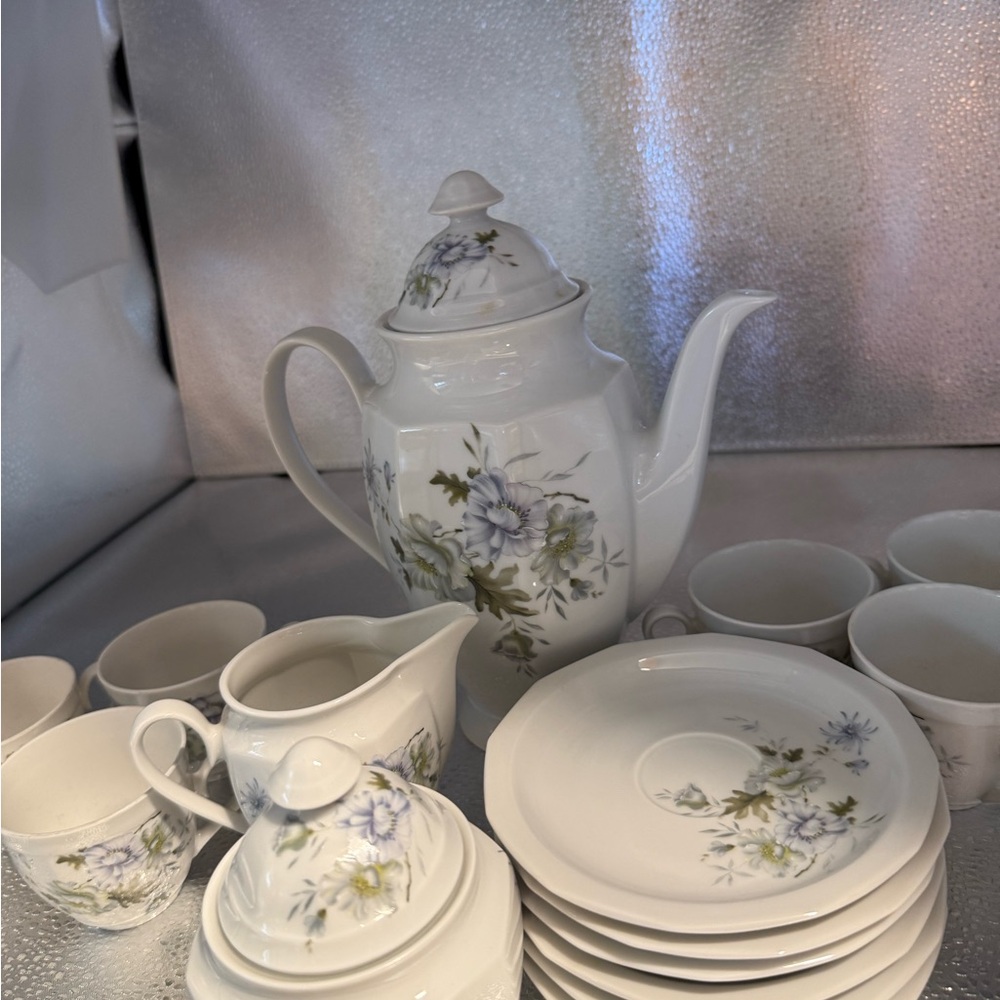 Floral Porcelain Tea Set The Winterling
